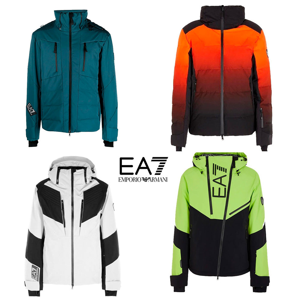 Lote de 10 chaquetas de SKI de EA7 EMPORIO ARMANI
