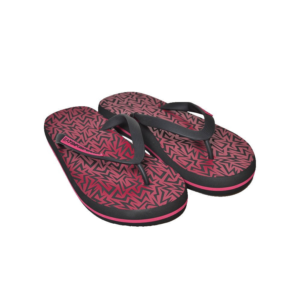 Chanclas de Dedo EA7 Emporio Armani XCQ004 XK272 Color Negro y Grana_4432.jpg