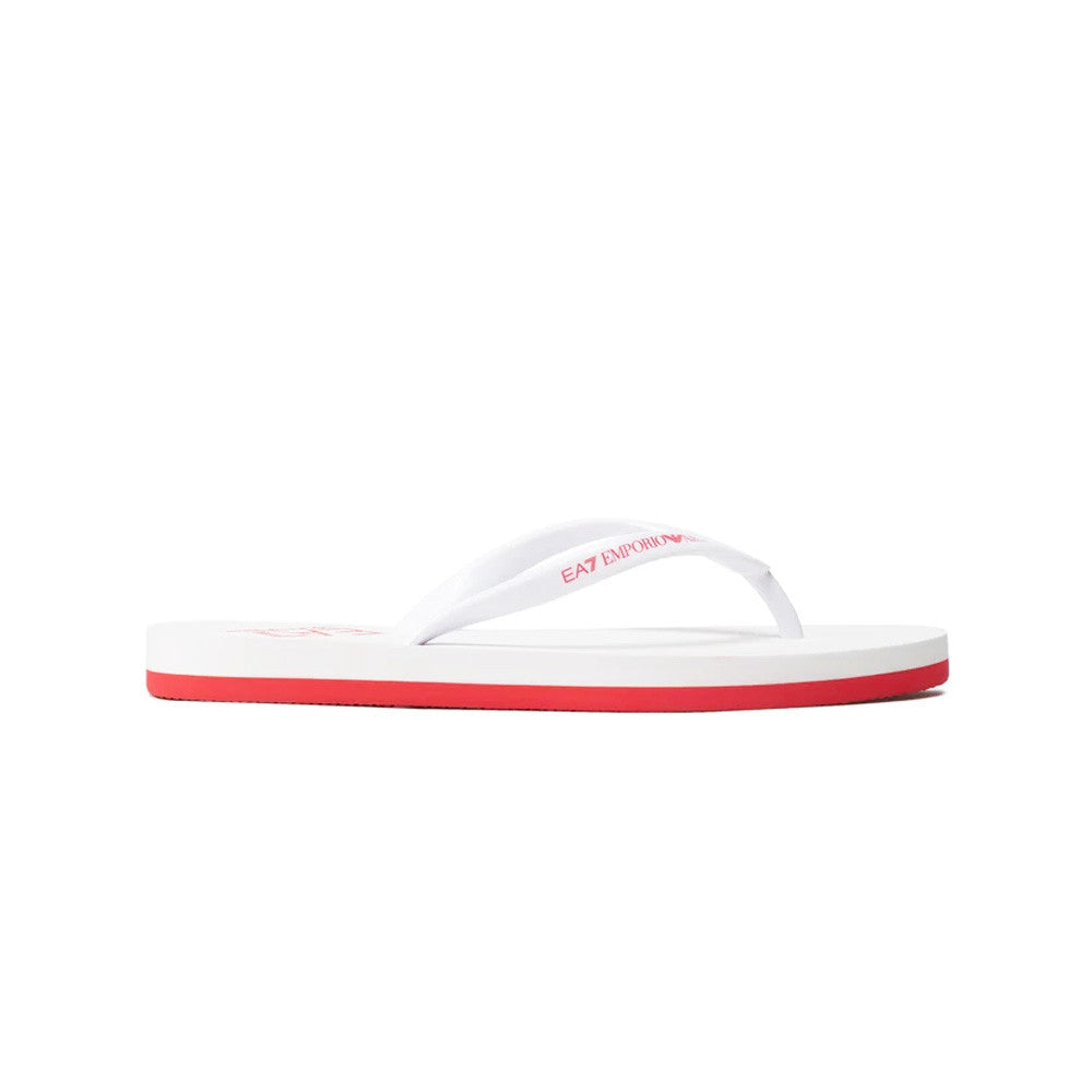 Chanclas de Dedo EA7 Emporio Armani XFQ012 XK085 Color Blanco y Rojo_4444.jpg