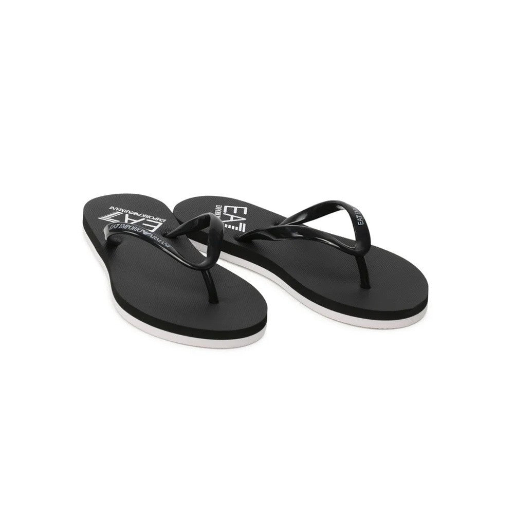 Chanclas de Dedo EA7 Emporio Armani XFQ012 XK085 Color Negro y Blanco_4434.jpg
