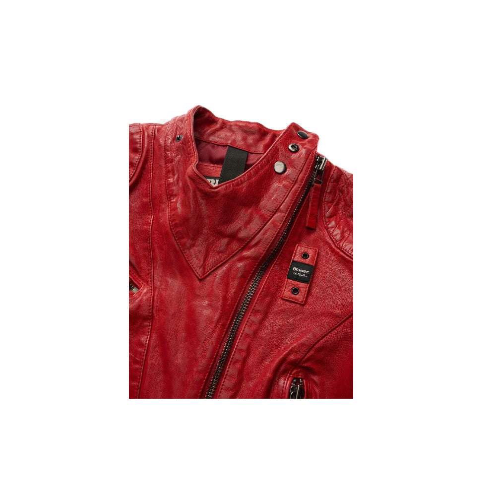 Chaqueta de Piel Blauer SBLDL02451 Color Rojo_9661.jpg