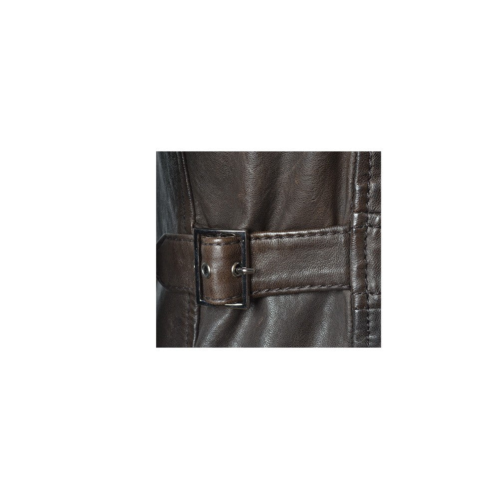 Chaqueta de Piel Blauer WBLUL01231 Color Marrón Oscuro_1862.jpg