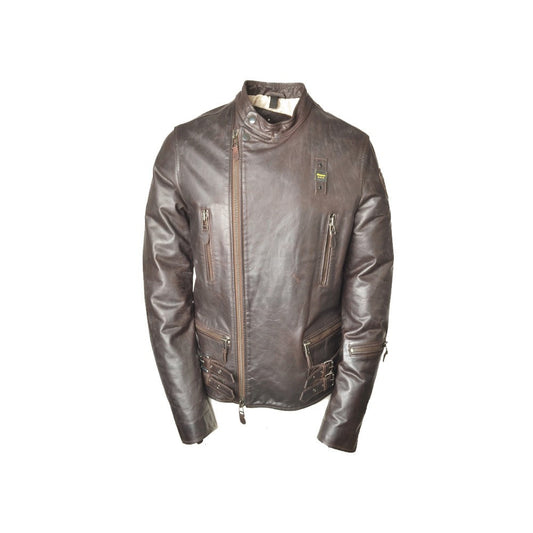 Chaqueta de Piel Blauer WBLUL01296 Color Marrón_1909.jpg