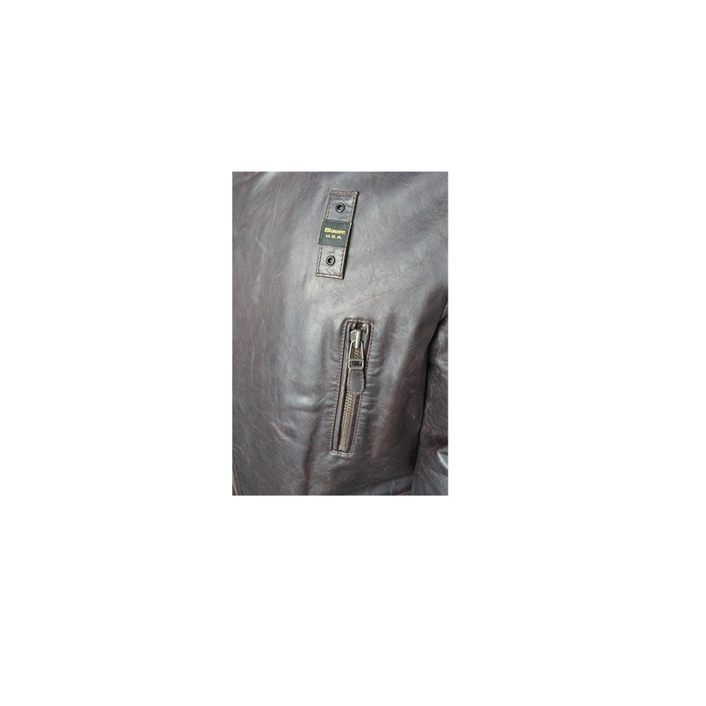 Chaqueta de Piel Blauer WBLUL01296 Color Marrón_1912.jpg