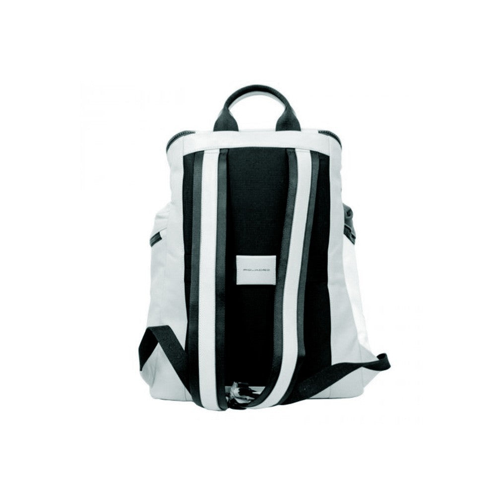 Mochila de Piel Piquadro CA4261S96/GR Color Gris y Blanco_2551.jpg