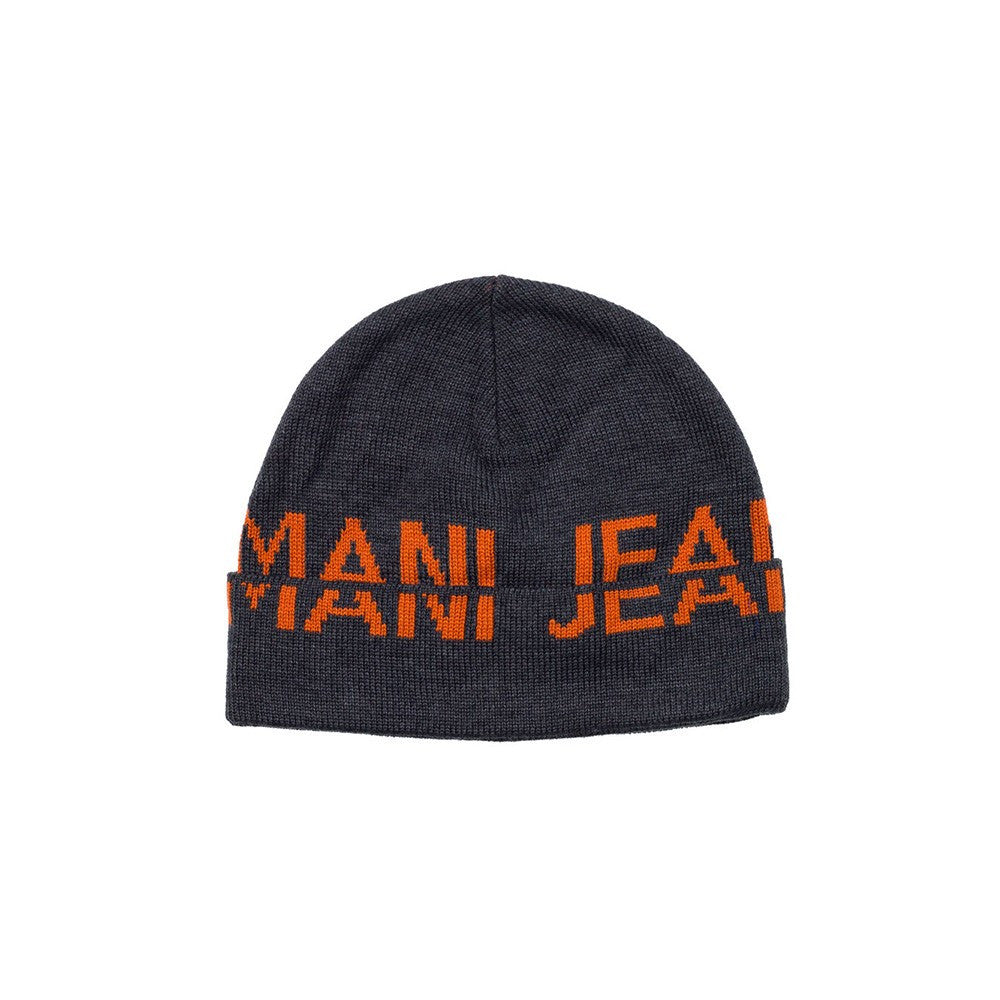 Gorro Armani Jeans CD119 Color Antracita y Naranja_310.jpg