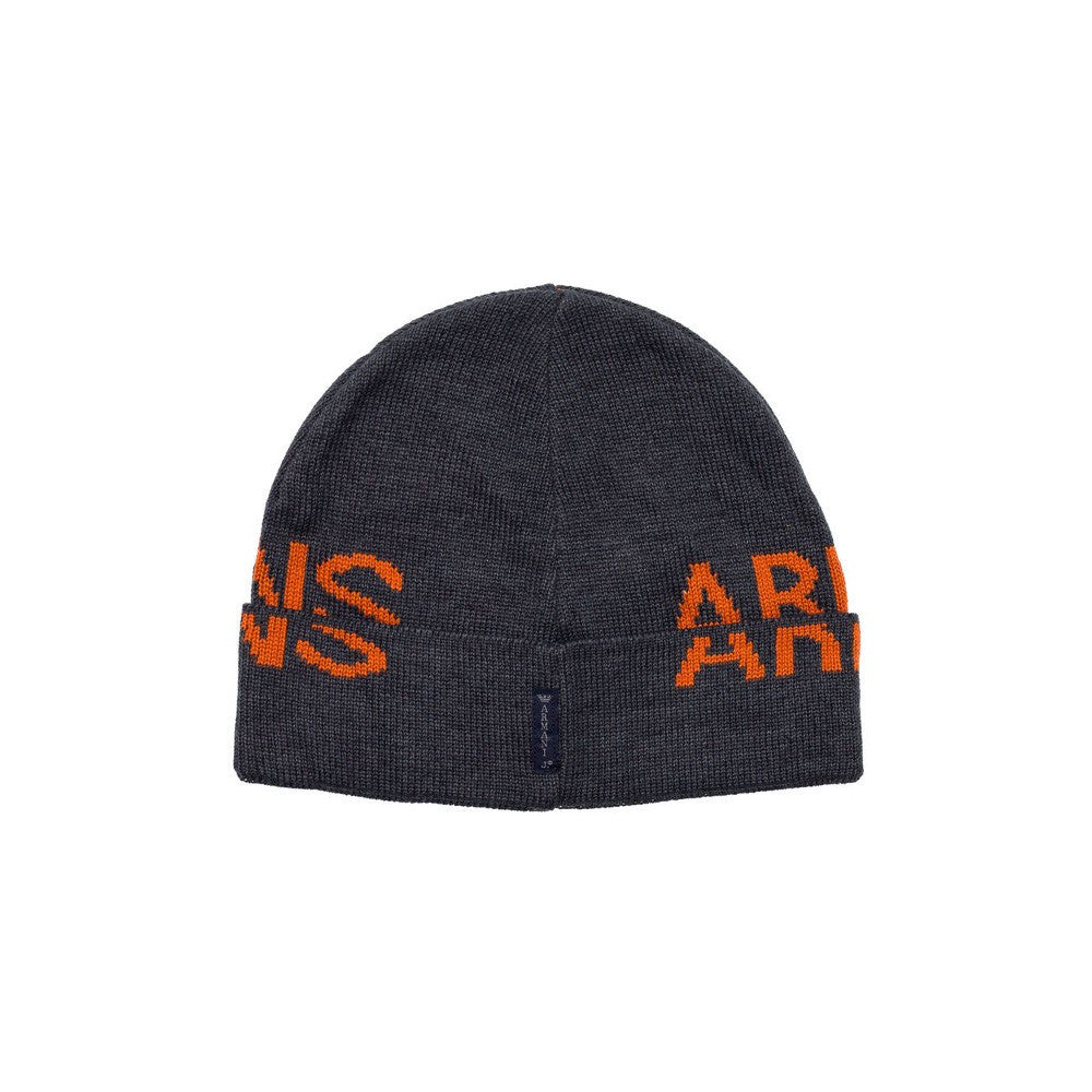Gorro Armani Jeans CD119 Color Antracita y Naranja_311.jpg