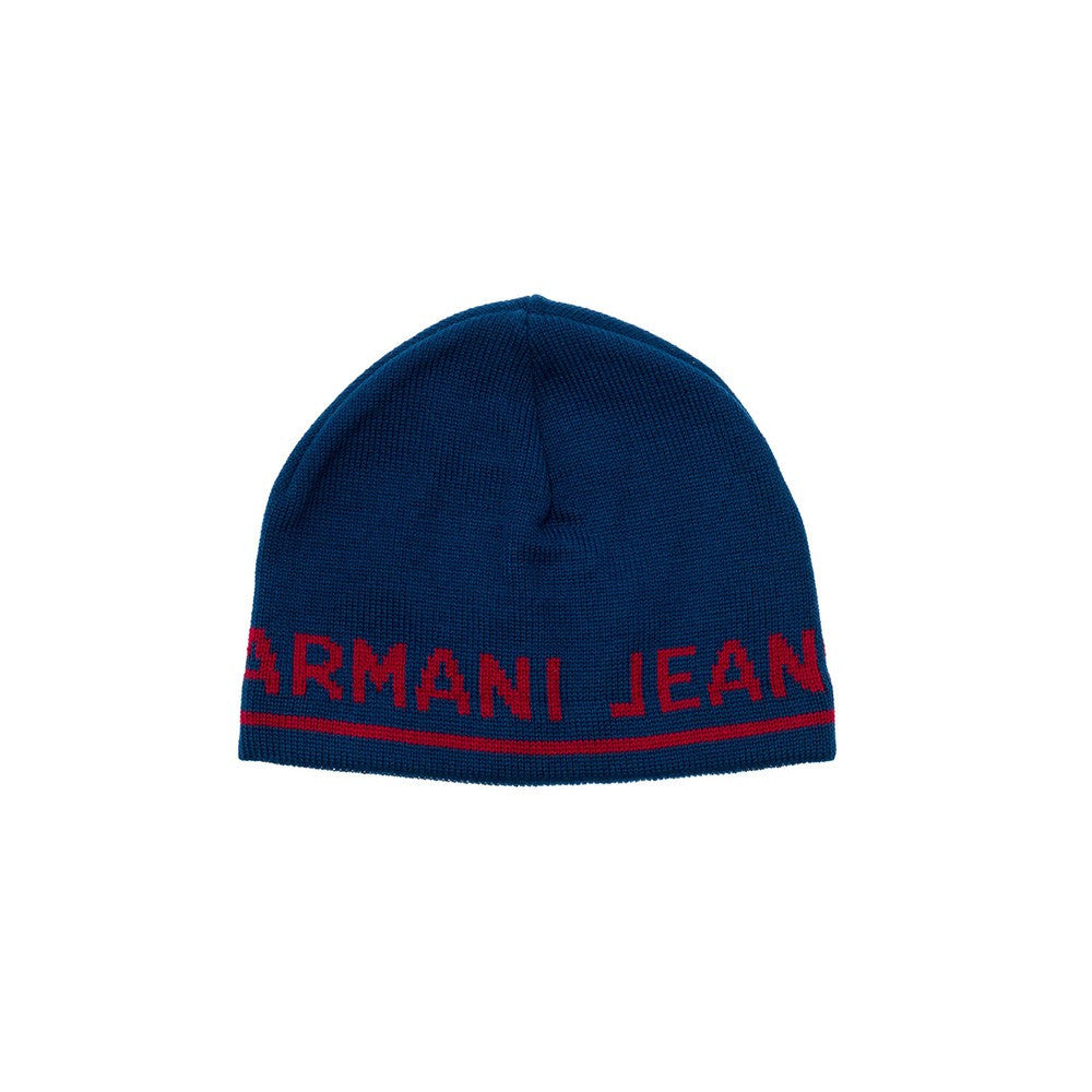 Gorro Armani Jeans CD119 Color Azul y Logo Rojo_296.jpg