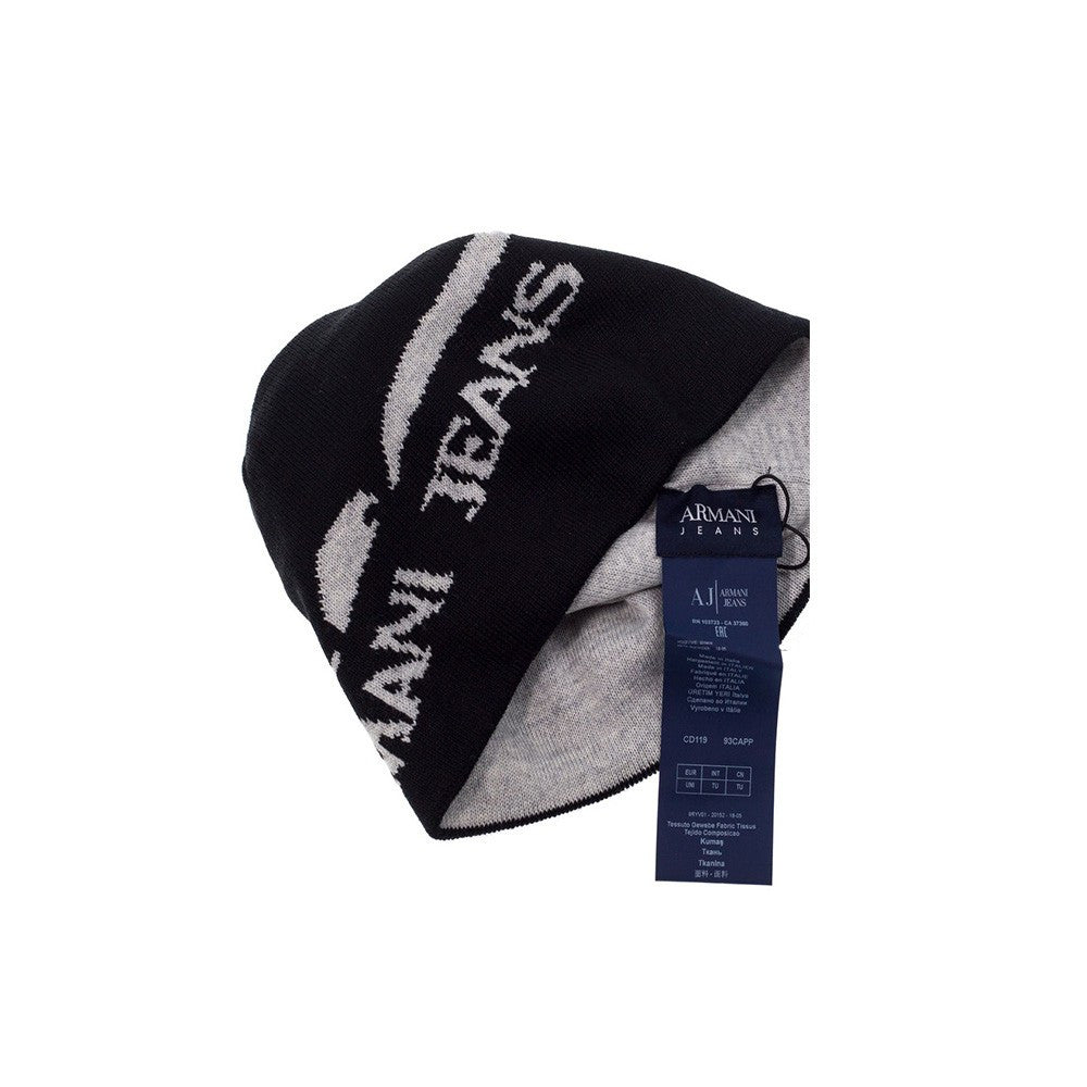 Gorro Armani Jeans CD119 Color Negro y Blanco_304.jpg