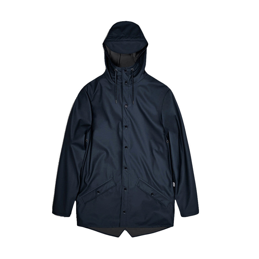 Impermeable Unisex RAINS 12020 Long Jacket Color Marino_5213.jpg