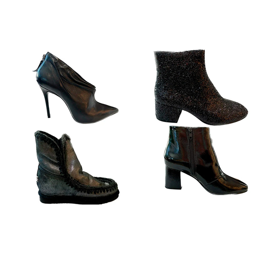 Lote de 40 pares de calzado de mujer MULTIMARCA