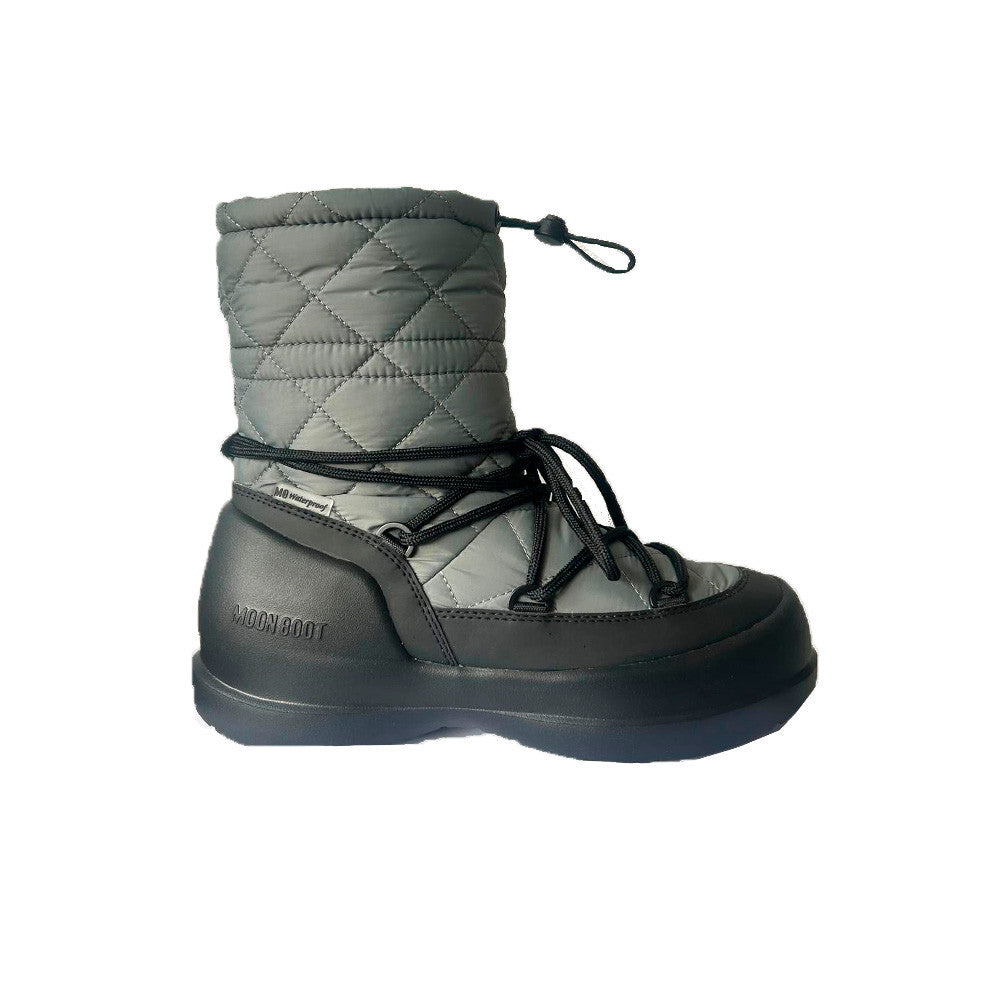 MOON BOOT MB MEZZALUNA QUILTED HIGH WP 80D2500010 Color Gris y Negro_7626.jpg