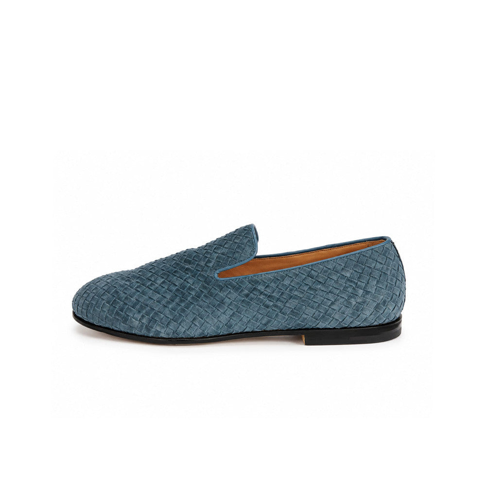 Mocasines de Ante Premiata 32154 Color Azul_10027.jpg