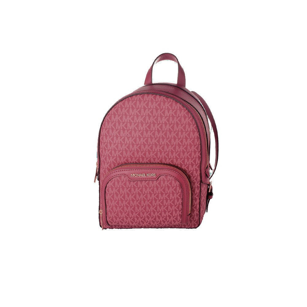 Mochila Pequeña Michael Kors Jaycee 35T2G8TB1B Color Vino con Logos_2614.jpg