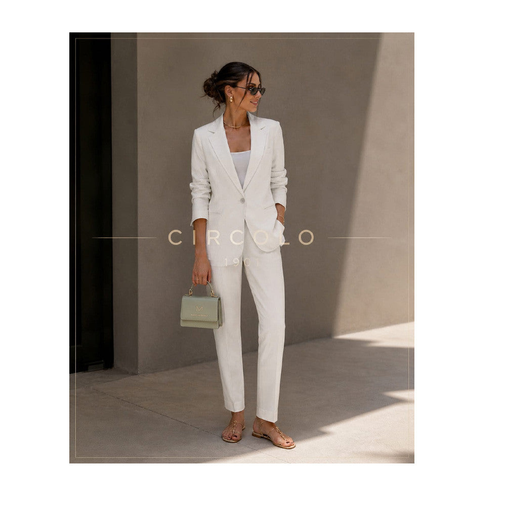 Pantalón Circolo 1901 Modelo FD 3821 Color Blanco Roto_9194.jpg