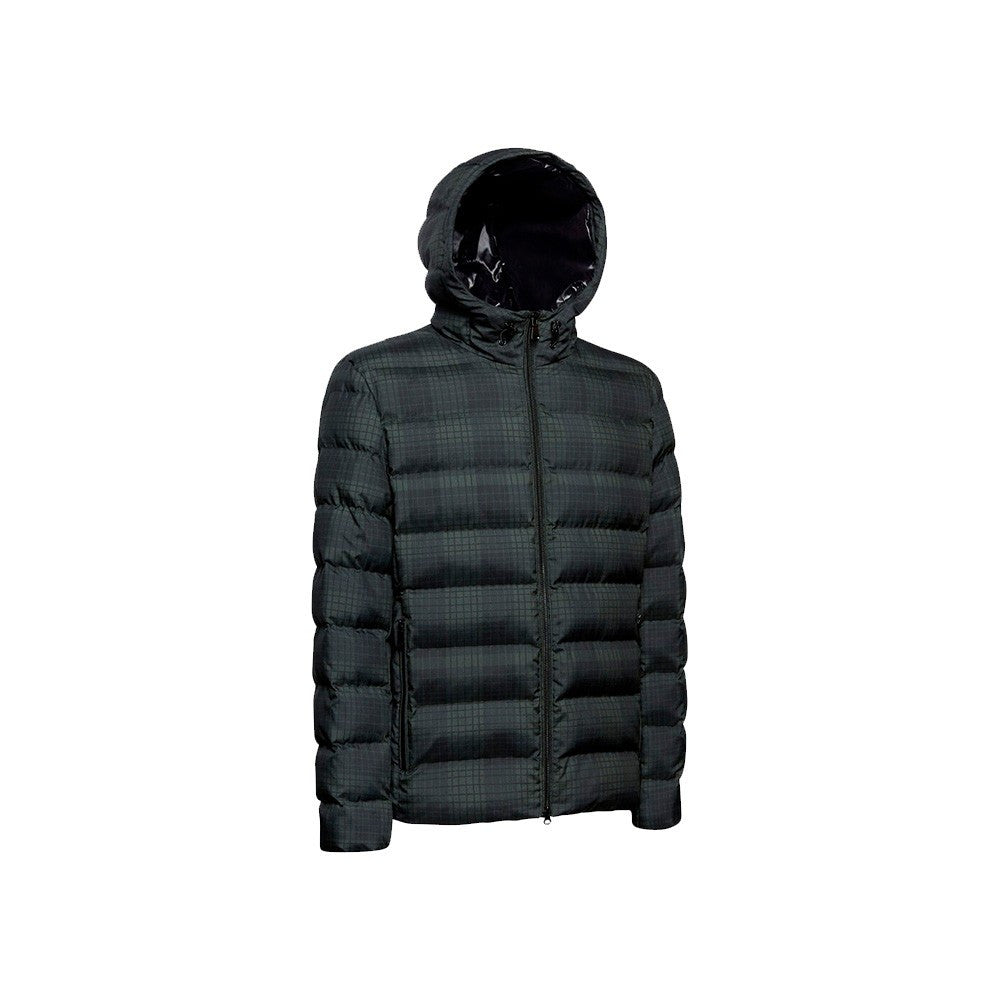 Plumón GEOX M1428X SANFORD Color Cuadros Verdes y Negros_1270.jpg