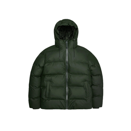Plumón Impermeable Unisex Rains ALTA PUFFER JACKET 15120 Color Verde_5175.jpg