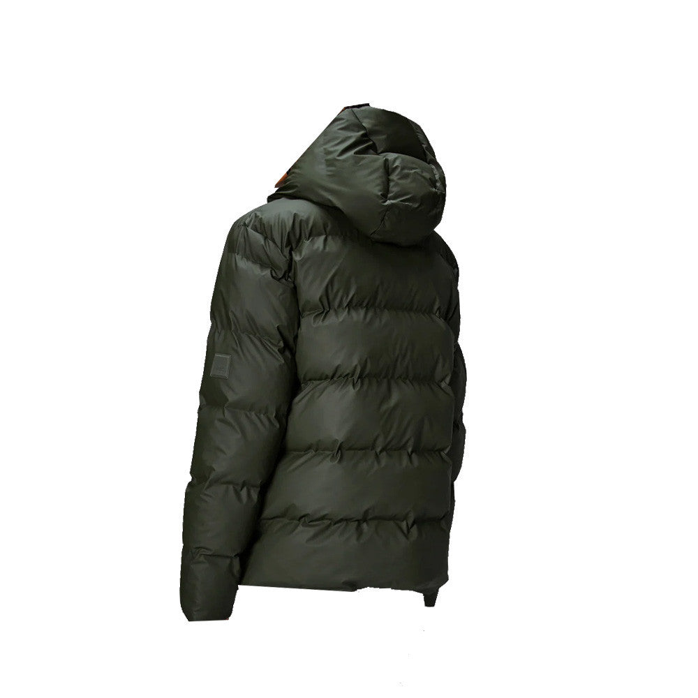 Plumón Impermeable Unisex Rains ALTA PUFFER JACKET 15120 Color Verde_5176.jpg