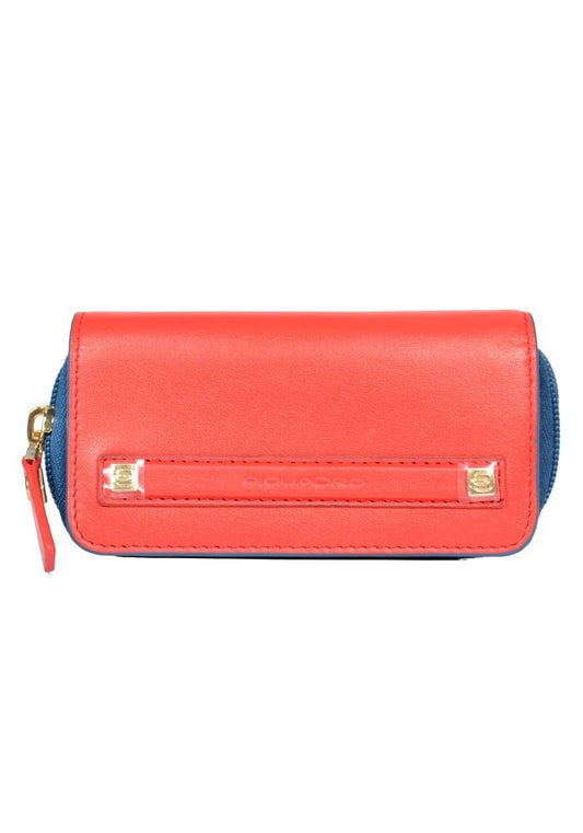 Porta Llaves de Piel Piquadro PC2371WO8 Color Rojo y Azul_23.jpg