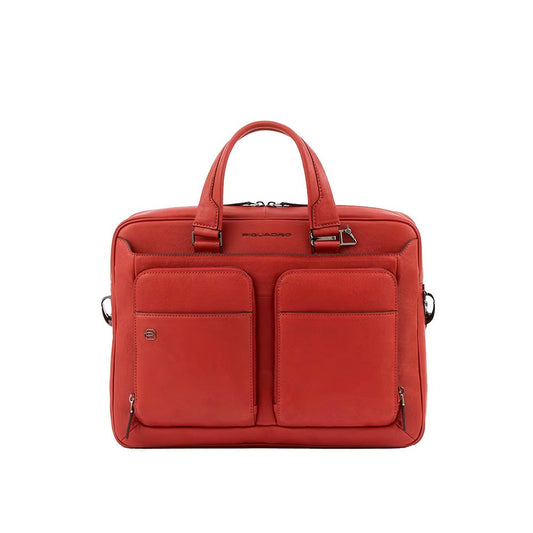 Maletín de Piel Piquadro CA2849B3/R2 Color Rojo Sangría_2883.jpg