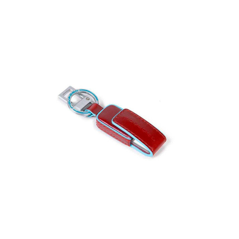 LLavero / Porta Memoria USB de Piel Piquadro AC5597B2/R Color Rojo_1361.jpg