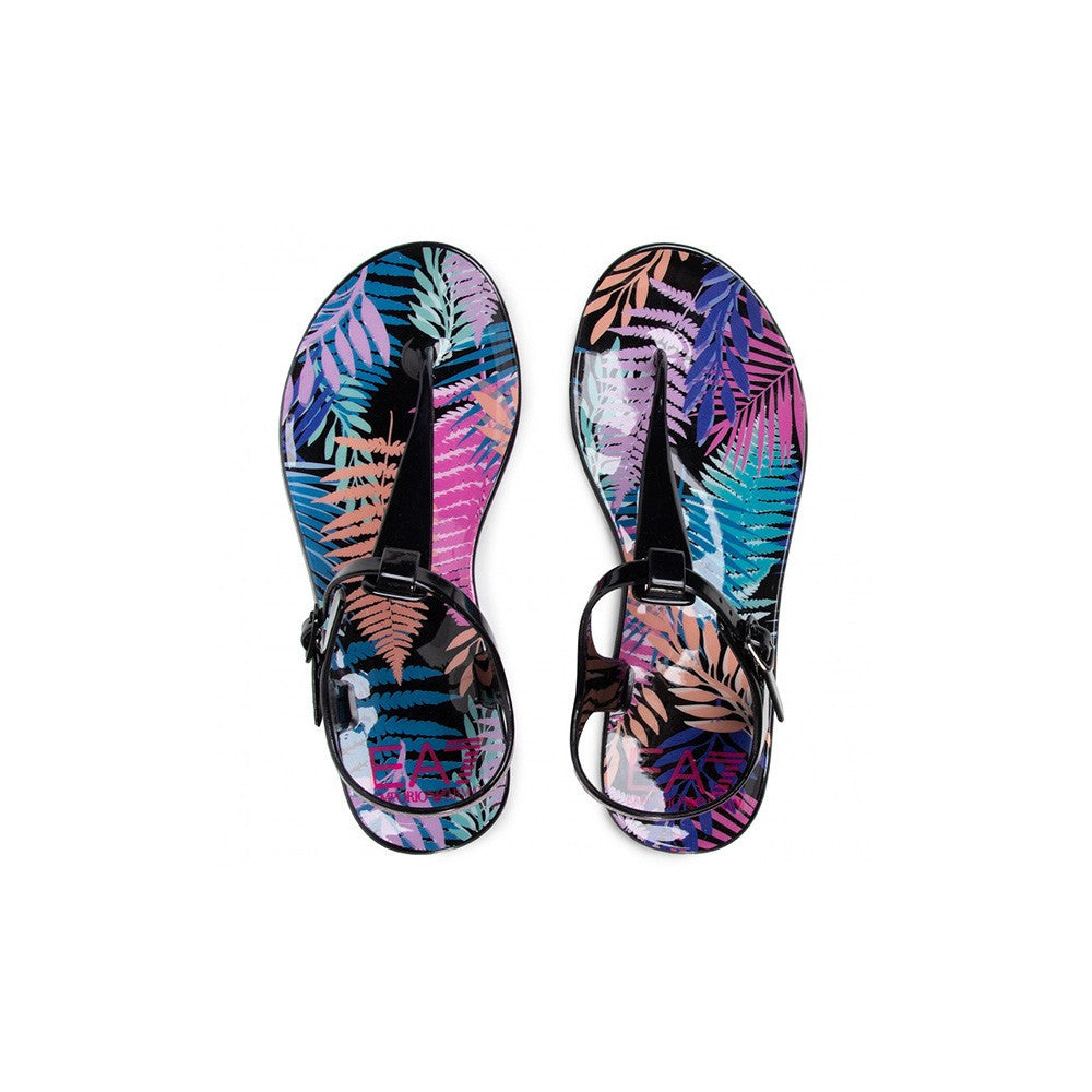 Sandalia EA7 Emporio Armani XFQ005 XK155 M636 Color Negro con Estampado Floral_908.jpg