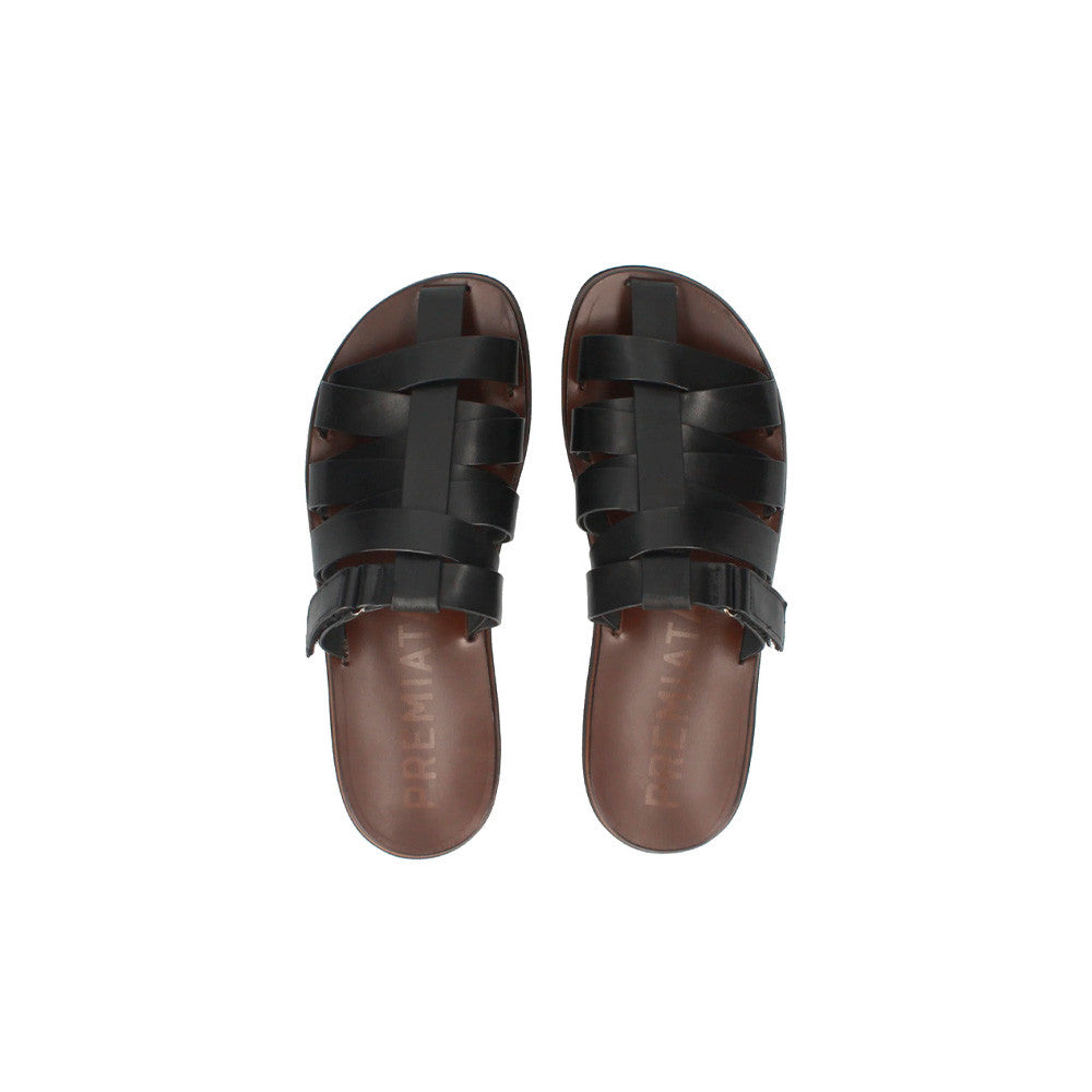 Sandalias de Piel Premiata 32285 Liscio Nero Color Negro_10001.jpg