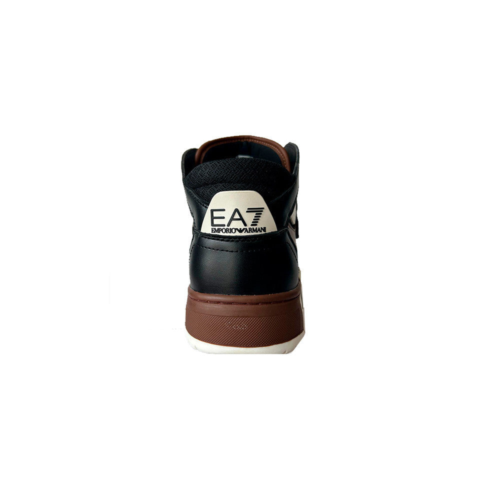 Sneakers Altas EA7 Emporio Armani X8Z039 XK331 T573 Color Blanco Marrón y Negro_4816.jpg