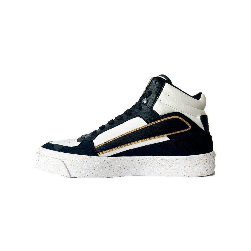 Sneakers Altas de Piel EA7 Emporio Armani X8Z042 XK351 R659 Color Negro Blanco y Oro_4822.jpg