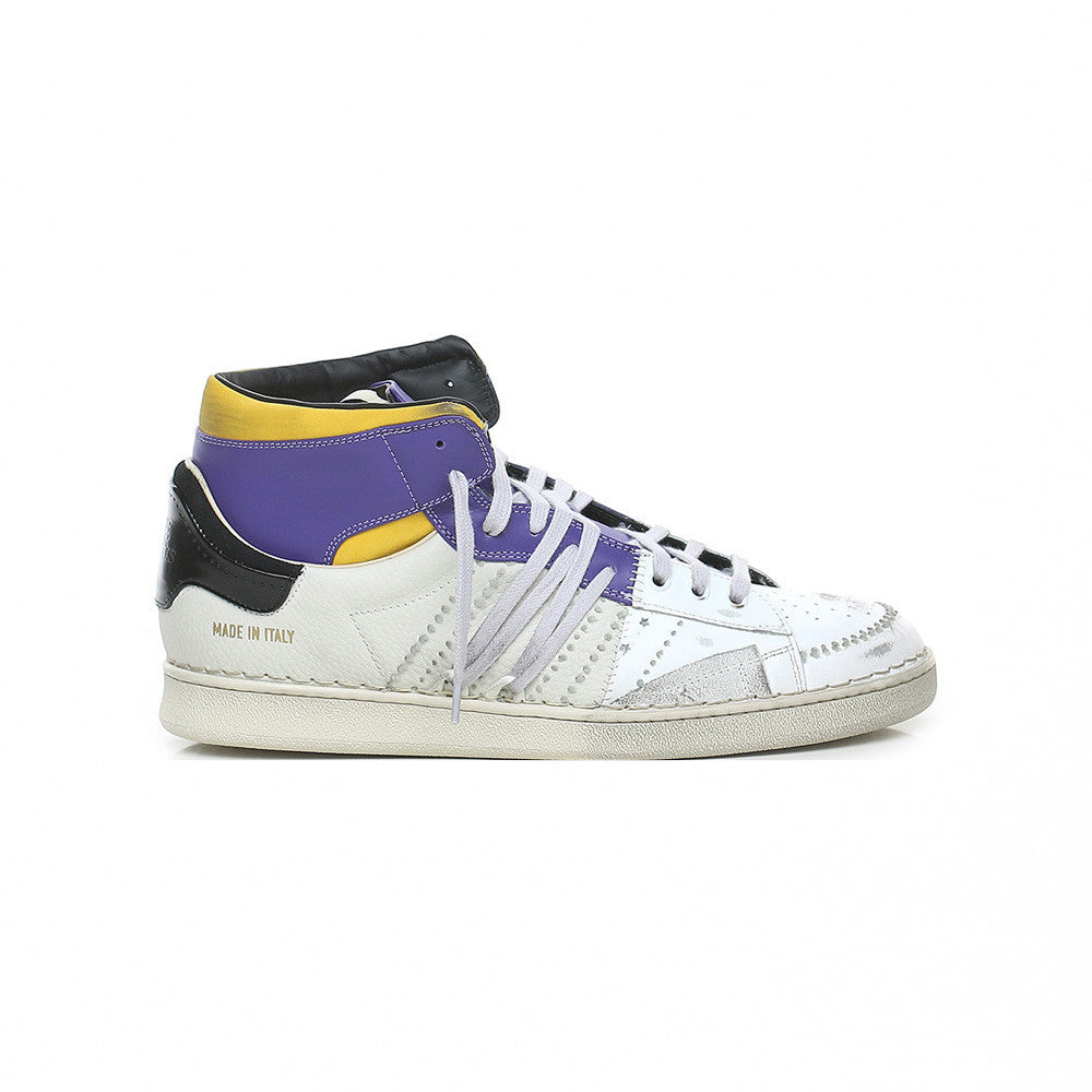 Sneakers Altas de Piel Hidnander The Cage 931 Color Blanco y Lila_4559.jpg