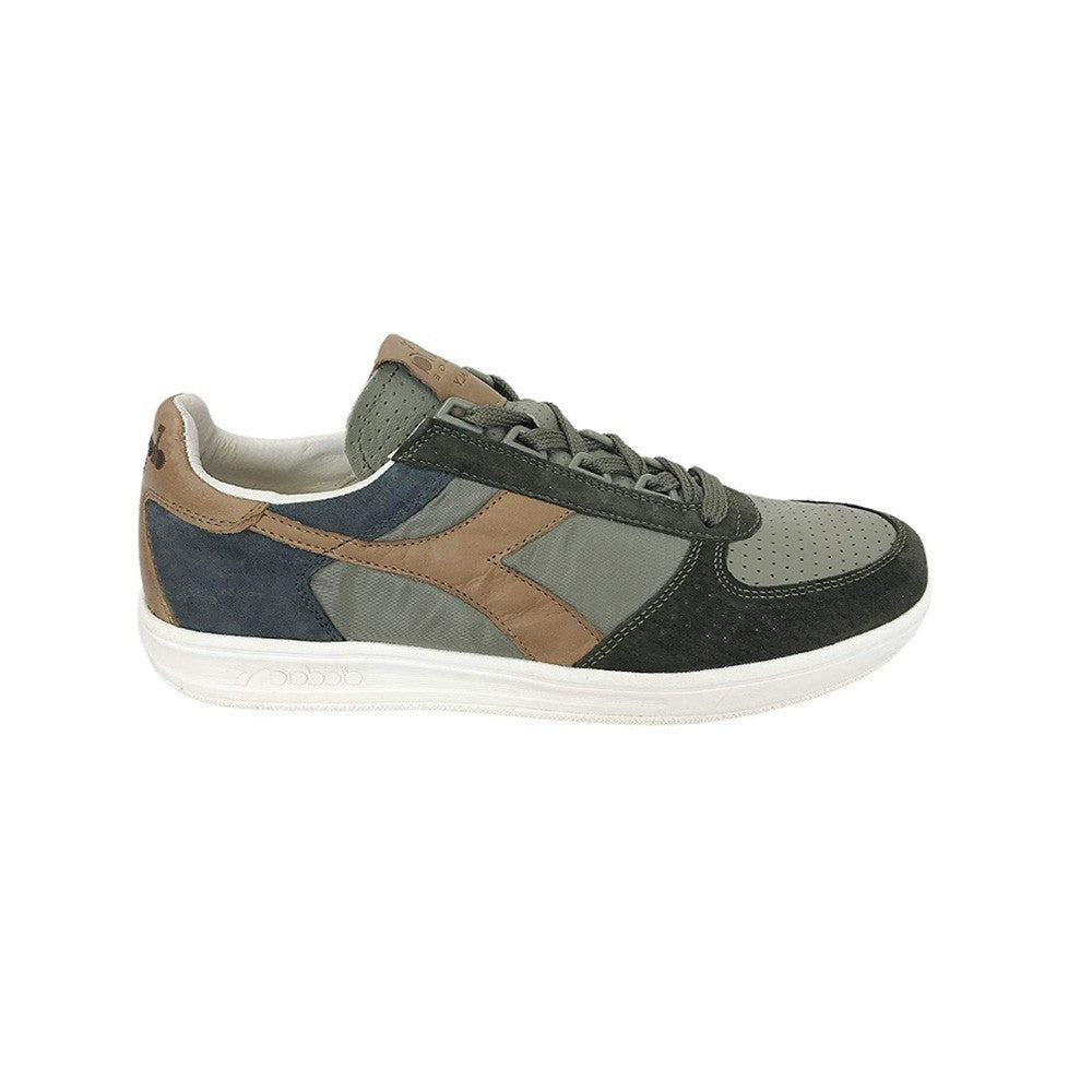 Sneakers Diadora B.Elite 170581 C7167 Color Kaki y Cuero_375.jpg
