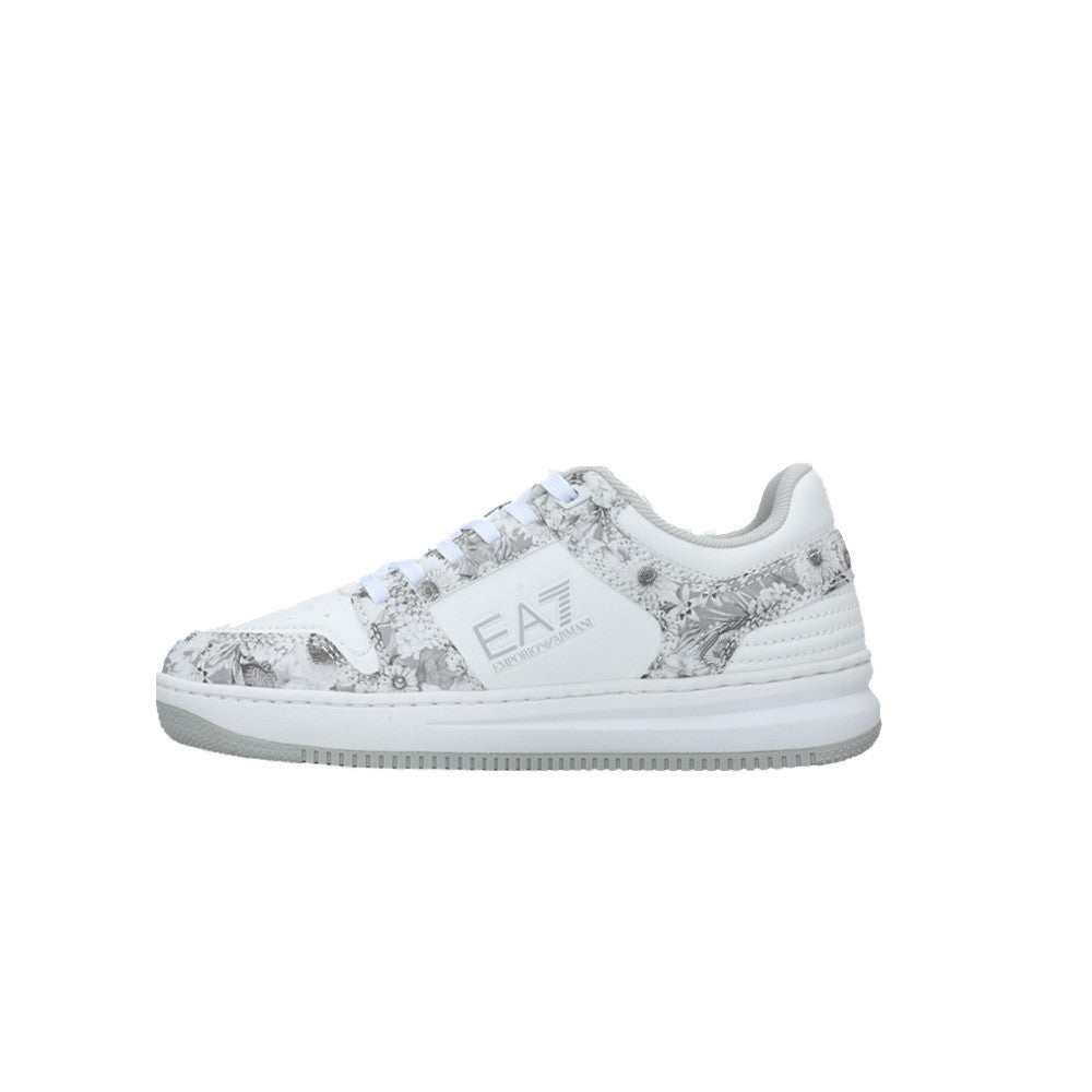 Sneakers EA7 Emporio Armani 7X000345 AF11988 Color Blanco con Estampa Floral_10555.jpg
