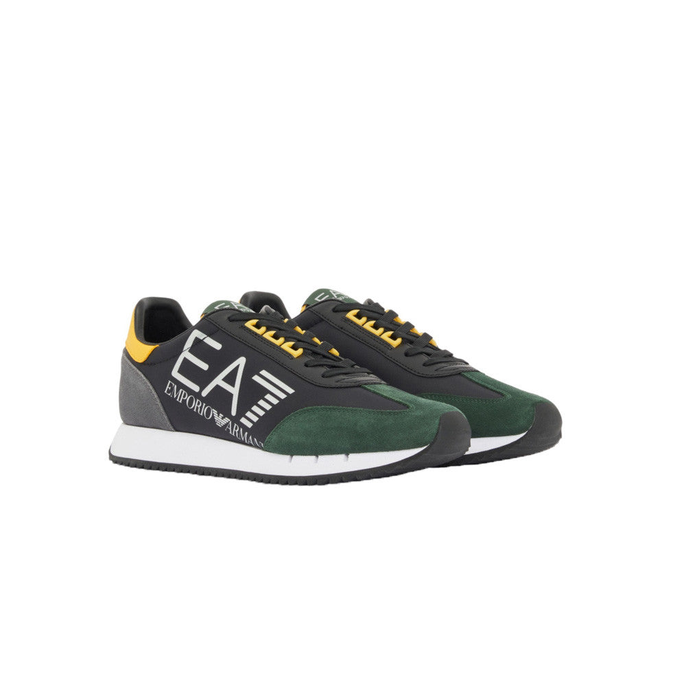 Sneakers EA7 Emporio Armani 7X000541 AF18609 MZ577 Color Kaki Amarillo Negro y Plata_8910.jpg