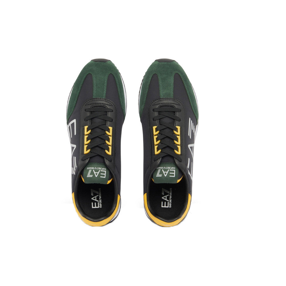 Sneakers EA7 Emporio Armani 7X000541 AF18609 MZ577 Color Kaki Amarillo Negro y Plata_8912.jpg