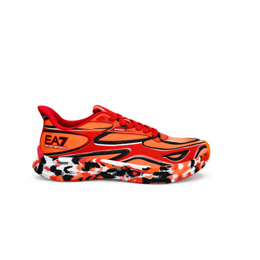 Sneakers EA7 Emporio Armani 7X00629 AF23091 Color Rojo y Salmón_10378.jpg