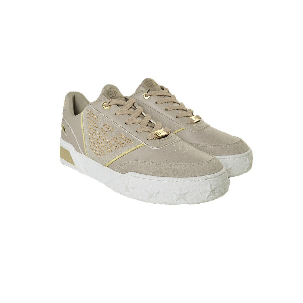 Sneakers EA7 Emporio Armani X7X006 XK296 S345 Color Beige y Oro_2666.jpg