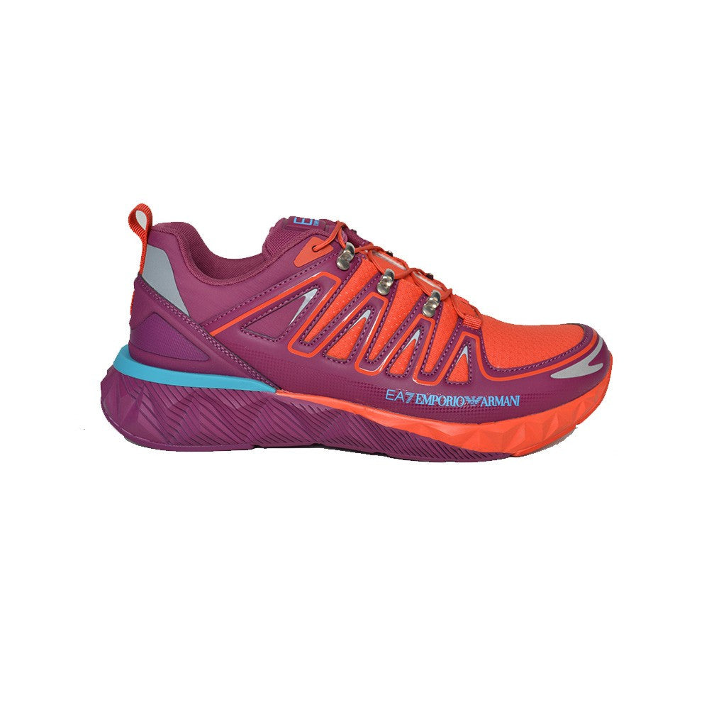 Sneakers EA7 Emporio Armani X8X055 XK224 Q244 Color Lila y Naranja_1215.jpg
