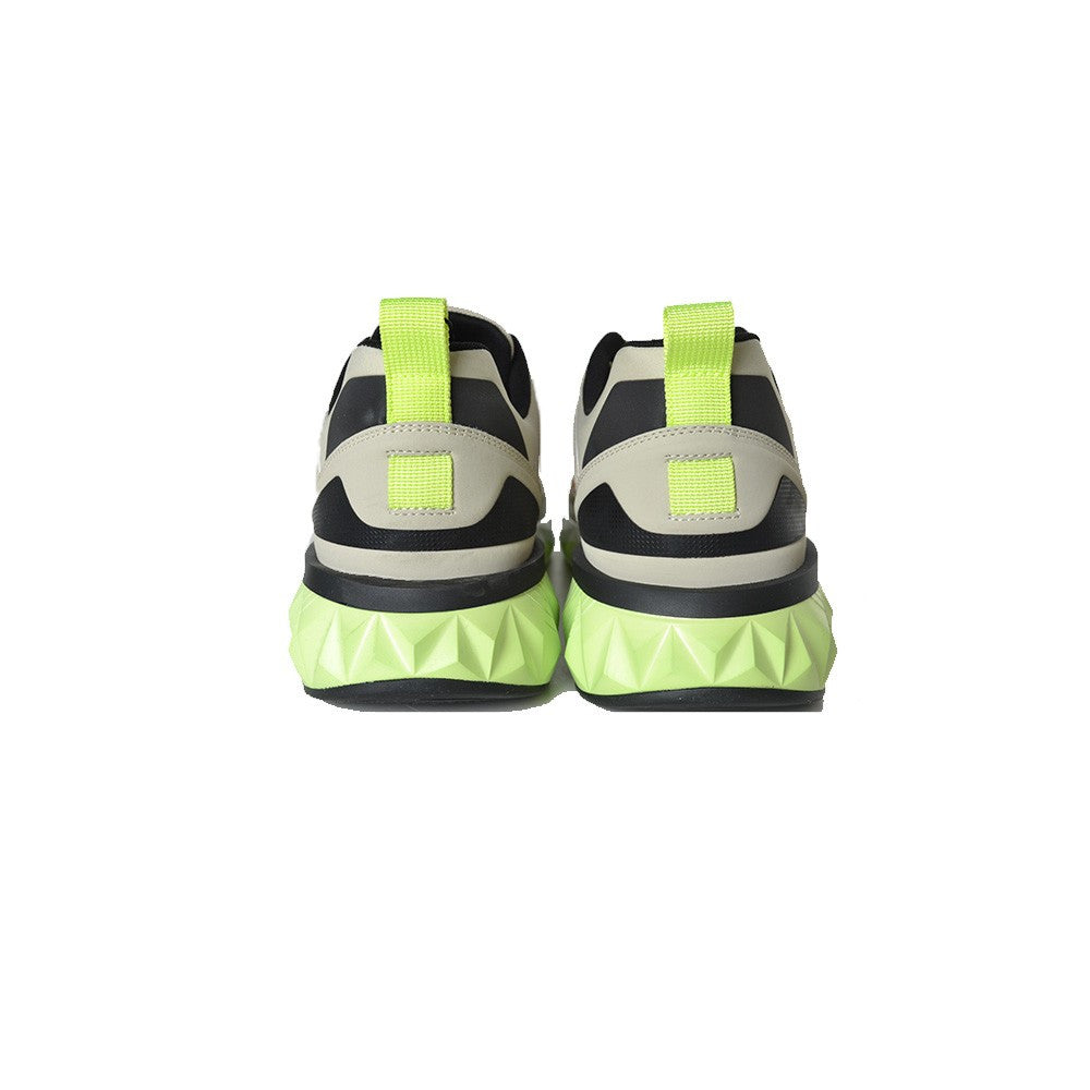 Sneakers EA7 Emporio Armani X8X055 XK224 Q610 Color Beige y Lima_1463.jpg
