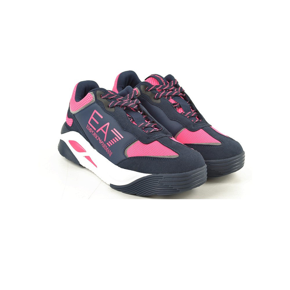 Sneakers EA7 Emporio Armani X8X067 Color Azul Marino y Fucsia_792.jpg