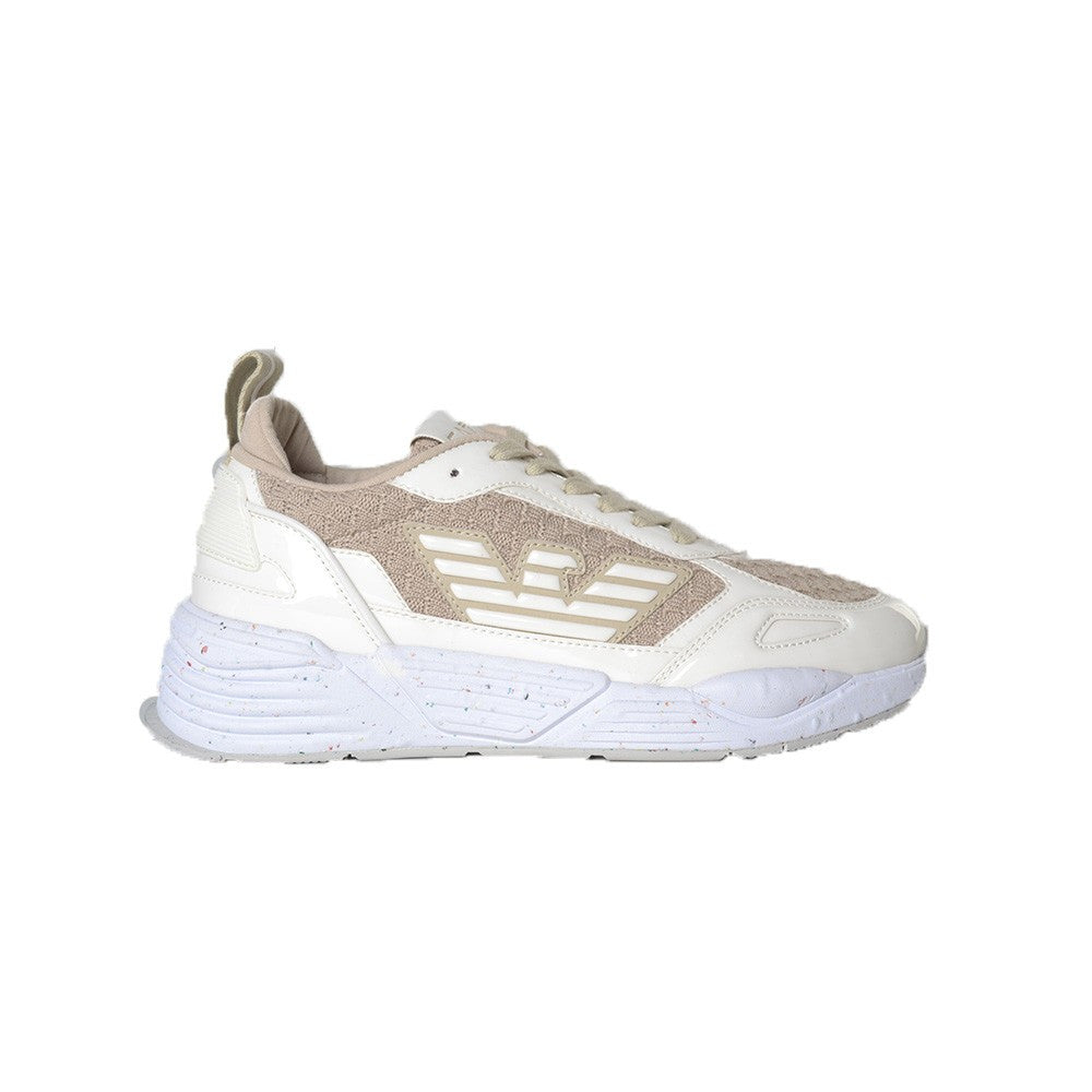 Sneakers EA7 Emporio Armani X8X128 XK306 R325 Color Beige y Blanco_2430.jpg