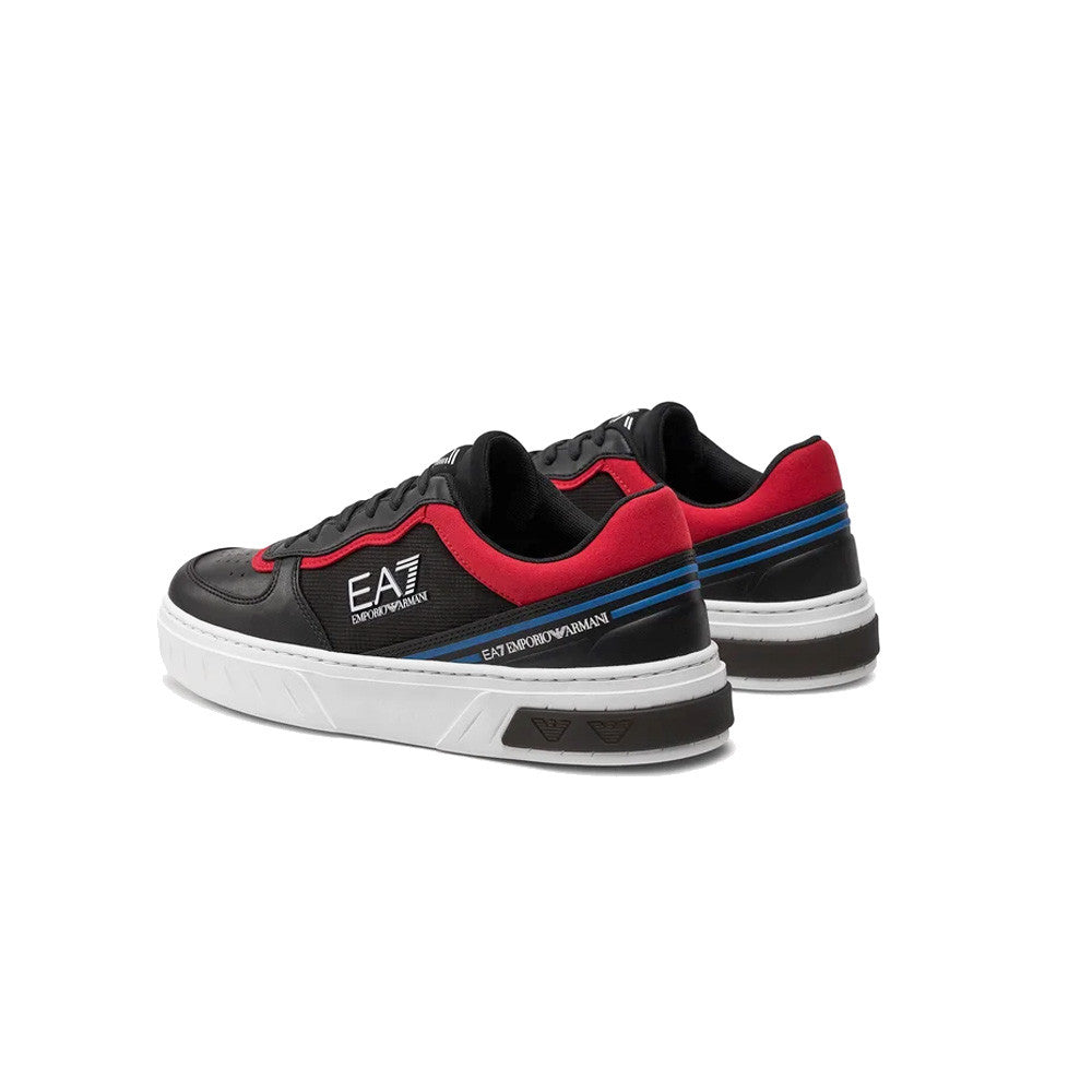 Sneakers EA7 Emporio Armani X8X173 XK374 T654 Color Negro y Rojo_7274.jpg