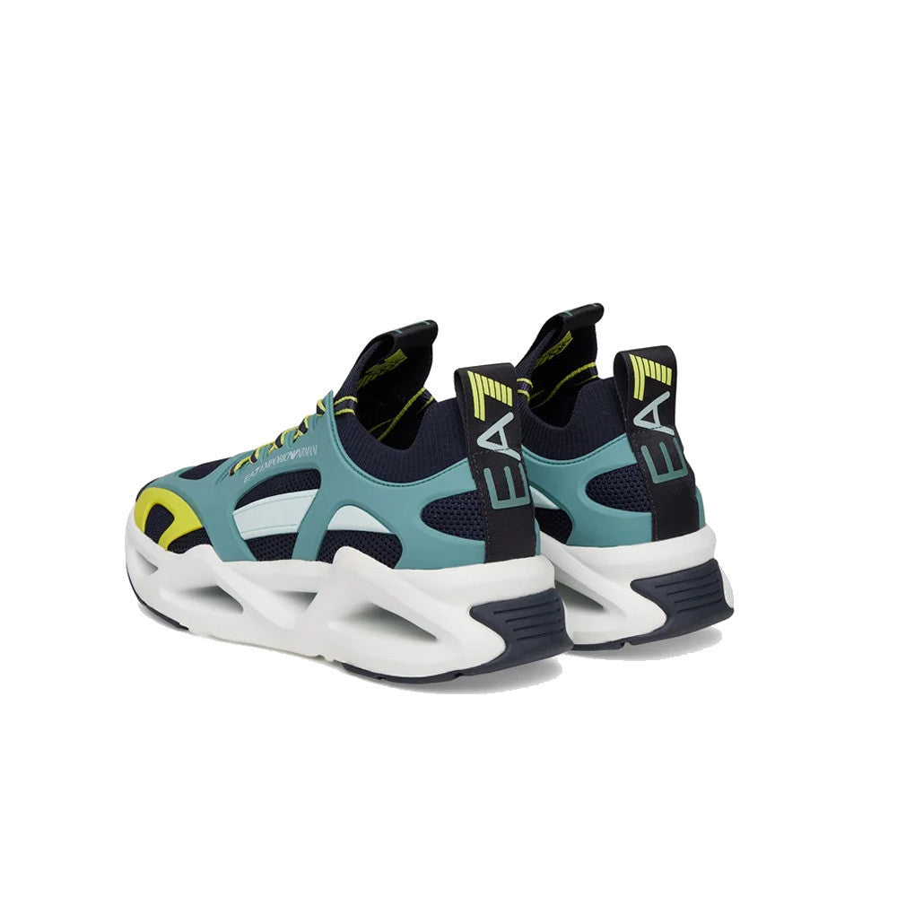 Sneakers EA7 Emporio Armani X8X174 XK377 U517 Color Verde y Marino_7060.jpg