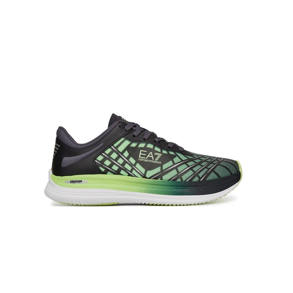 Sneakers EA7 Emporio Armani X8X243 XK440 R983 Color Negro y Verde_7277.jpg