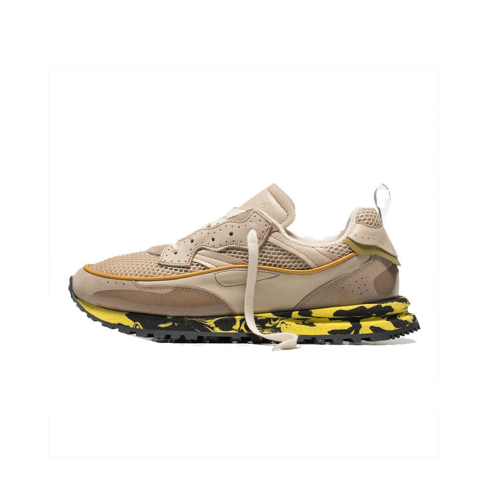 Sneakers Hidnander THREEDOME ZERO 176 Color Beige y Amarillo_4577.jpg