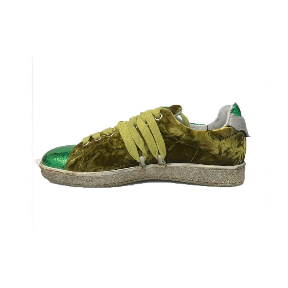 Sneakers Hidnander TWINER WSTS19Y01V4 Color Verde y Amarillo_648.jpg