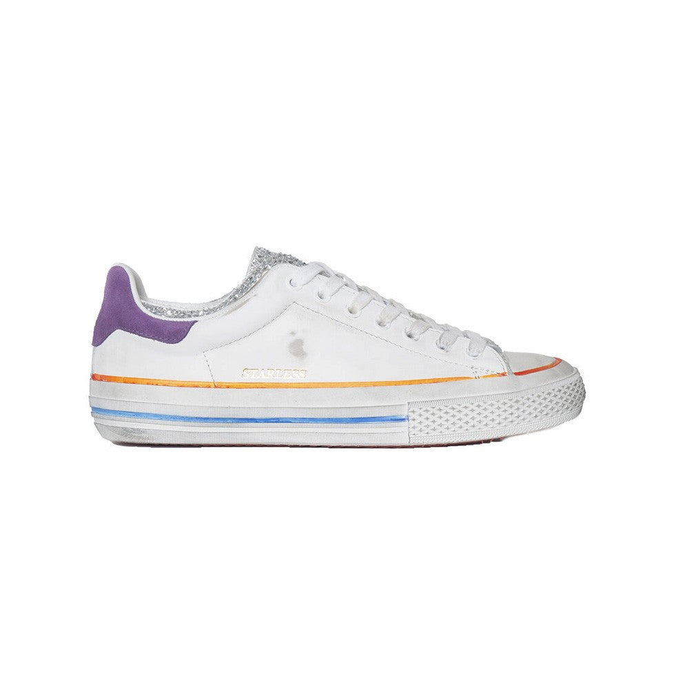 Sneakers Piel Hidnander STARLESS LOW Color Blanco y Lentejuelas de Plata_640.jpg