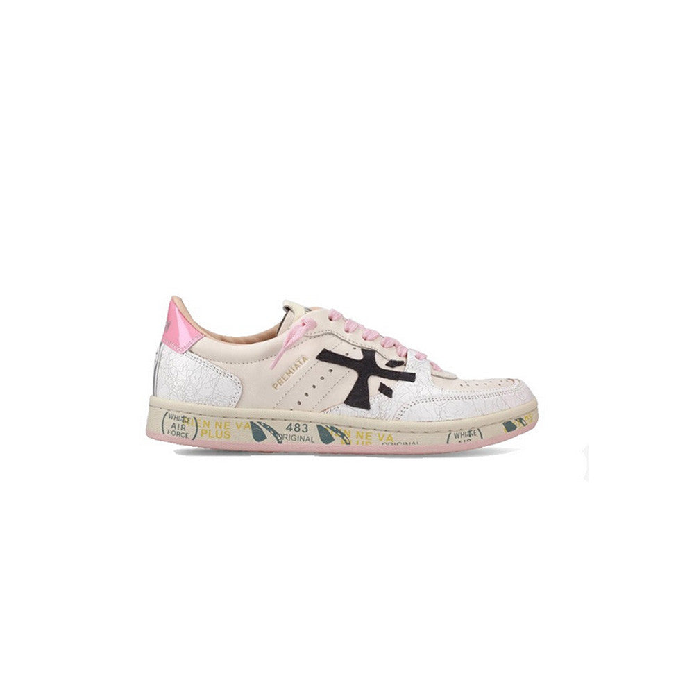 Sneakers Premiata Clay 6783 Color Blanco y Rosa_6228.jpg