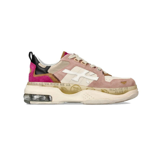 Sneakers Premiata DRAKED 266 Color Rosa y Beige_3687.jpg