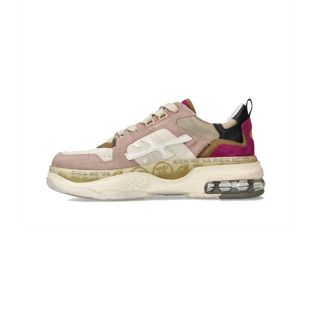 Sneakers Premiata DRAKED 266 Color Rosa y Beige_3688.jpg