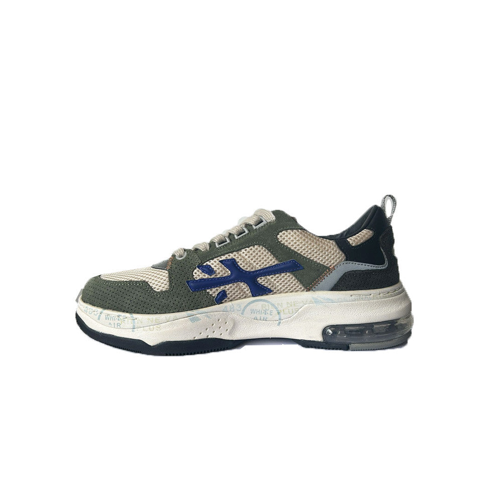 Sneakers Premiata DRAKED 430 Color Crudo y Verde_7432.jpg